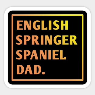 English Springer spaniel Sticker